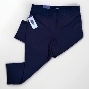 Hilary Radley Pull-On Ankle Pants – Size 14 – NWT – Navy